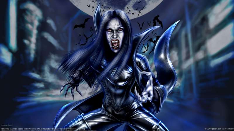 Vampiress Hintergrundbild