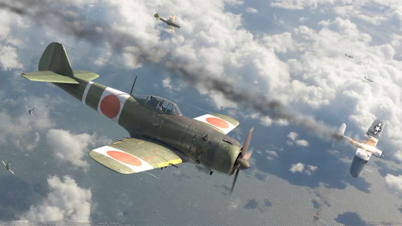 Japans Greatest Hawks - Ki-84 Frank Hintergrundbild