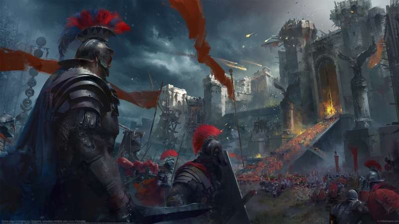 Roman siege Hintergrundbild