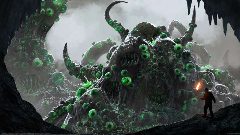 Lovecraft's Shoggoth Hintergrundbild