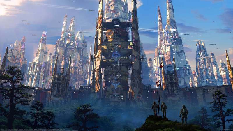 Robot City - The Great Wall Hintergrundbild