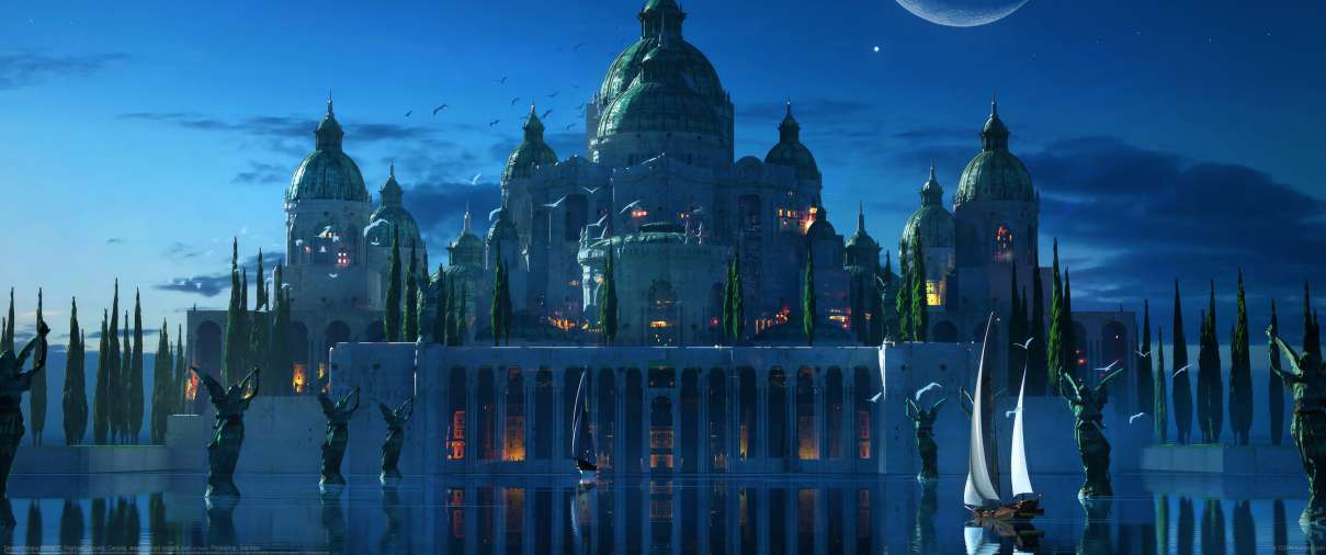 Sinbad Palace Arrival ultrabreit Hintergrundbild