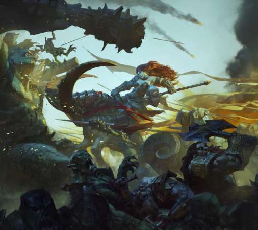 Dejian Wu Handy Horizontal Hintergrundbild