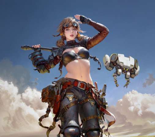 Seunghee Lee Handy Horizontal Hintergrundbild