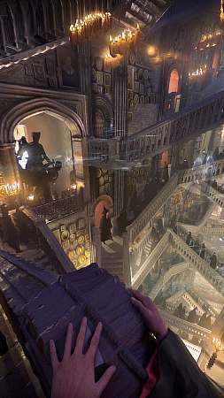 Harry Potter I.P Art Redesign - Grand Staircase Handy Vertikal Hintergrundbild