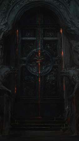 Diablo IV Gates of Hell Handy Vertikal Hintergrundbild