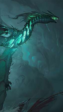 Camavoran Dragon - Legends of Runeterra Handy Vertikal Hintergrundbild