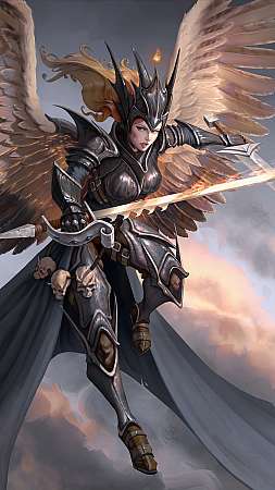 Angel of Vengeance Handy Vertikal Hintergrundbild