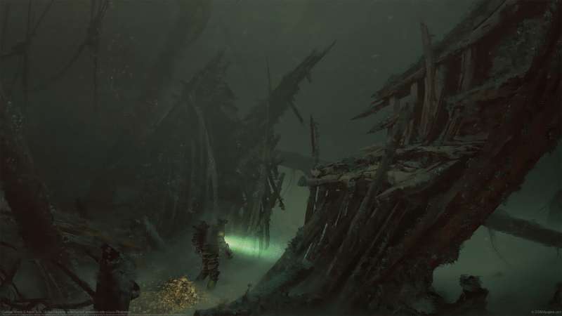 Galleon Wreck Hintergrundbild
