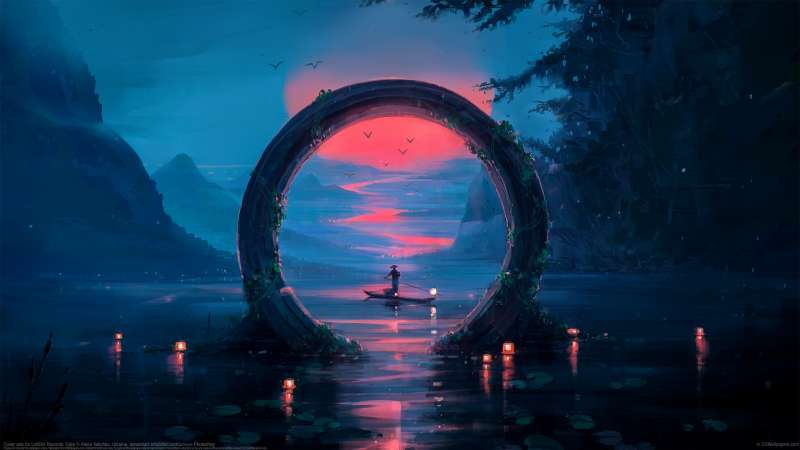 Cover arts for LofiGirl Records: Gate Hintergrundbild