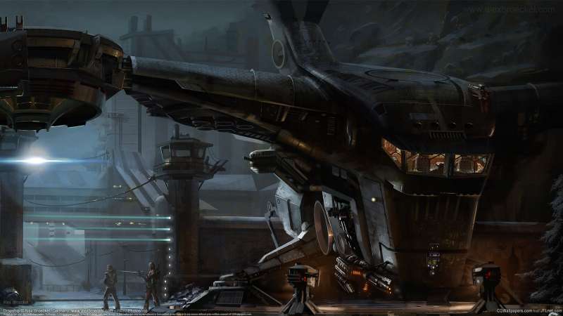 Dropship Hintergrundbild