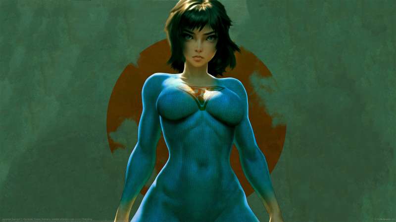 Japanese Supergirl Hintergrundbild