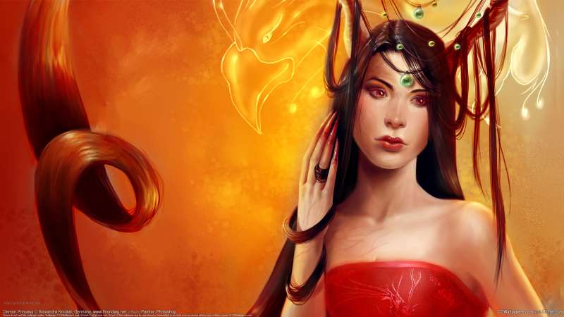 Demon Princess Hintergrundbild
