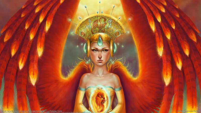 Phoenix Queen Hintergrundbild