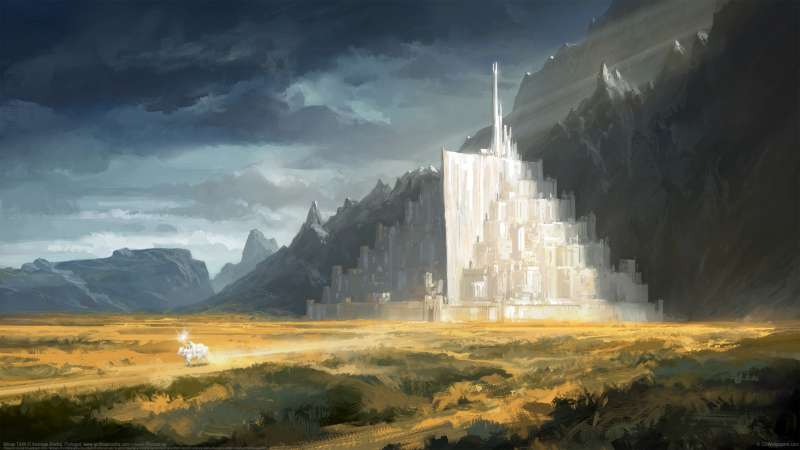Minas Tirith Hintergrundbild