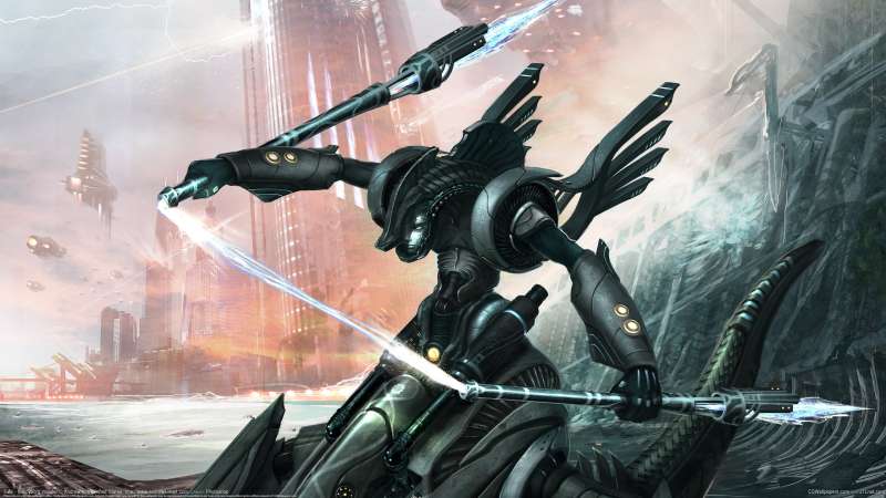 Exis - the cyborg invader Hintergrundbild