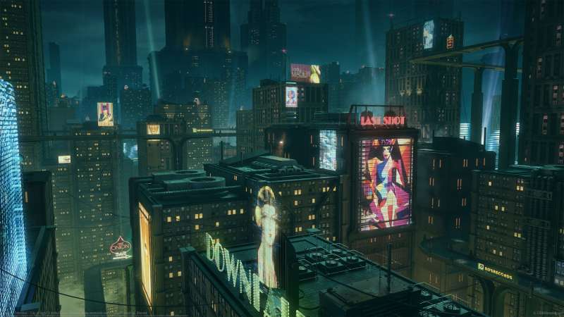 Artificial Detective - City at night Hintergrundbild