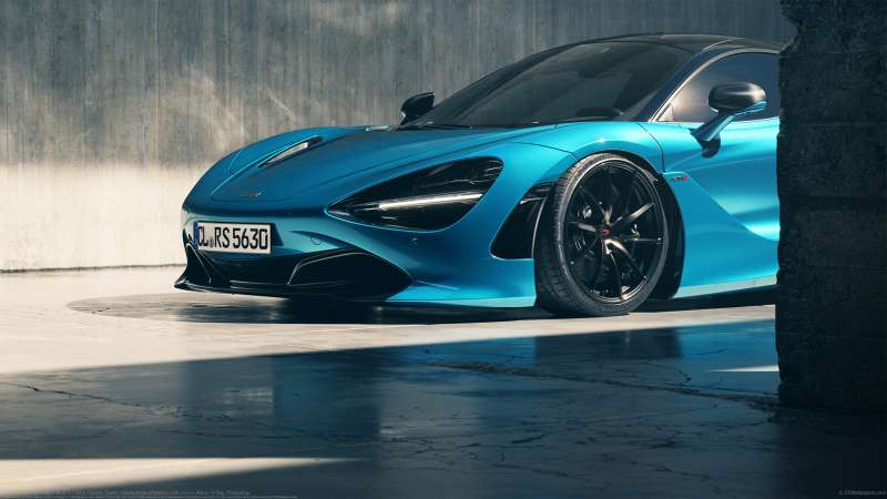 MCLAREN/720S Ludus-Blue Hintergrundbild