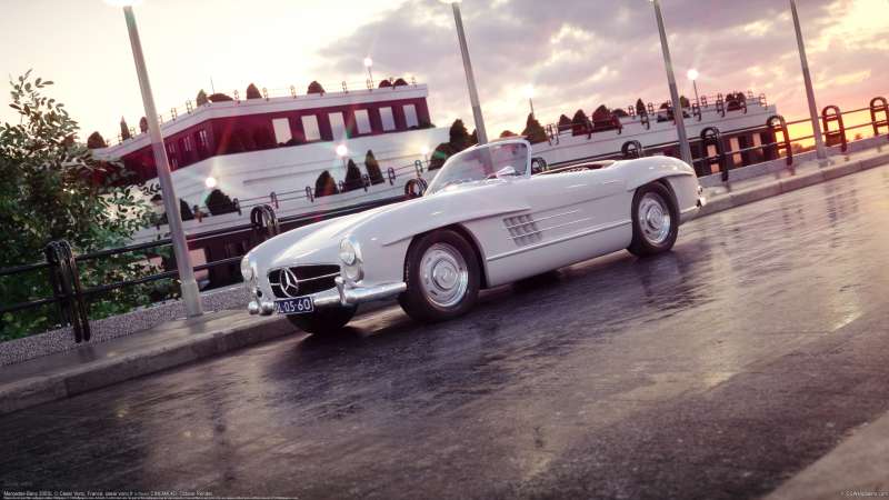 Mercedes-Benz 300SL Hintergrundbild