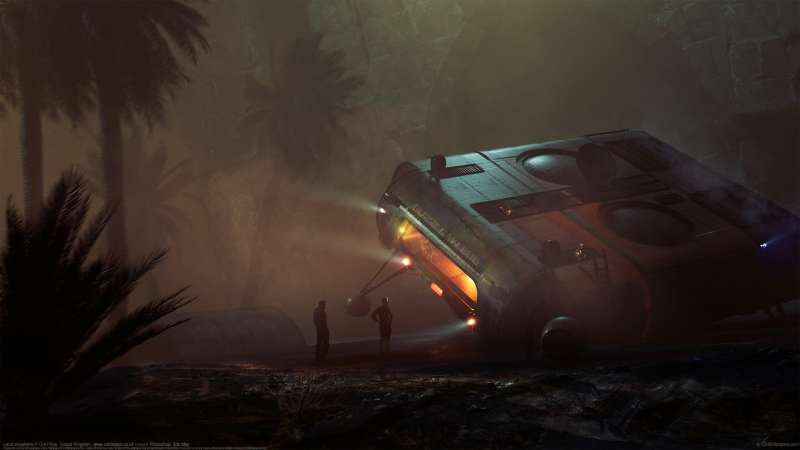 Land anywhere Hintergrundbild