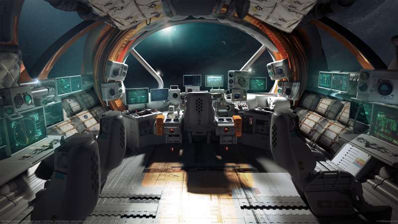 Per Aspera Ad Asta: early cockpit design Hintergrundbild