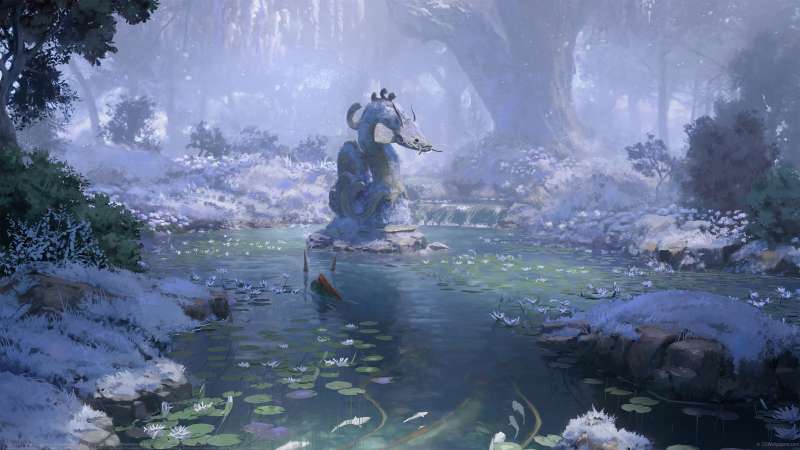 Dragon's Pond Hintergrundbild