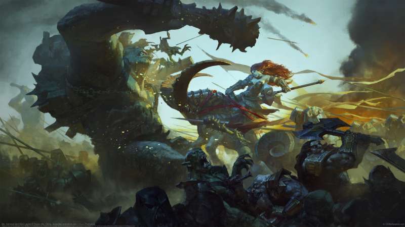 Ms. Hammer and Ram Legion Hintergrundbild