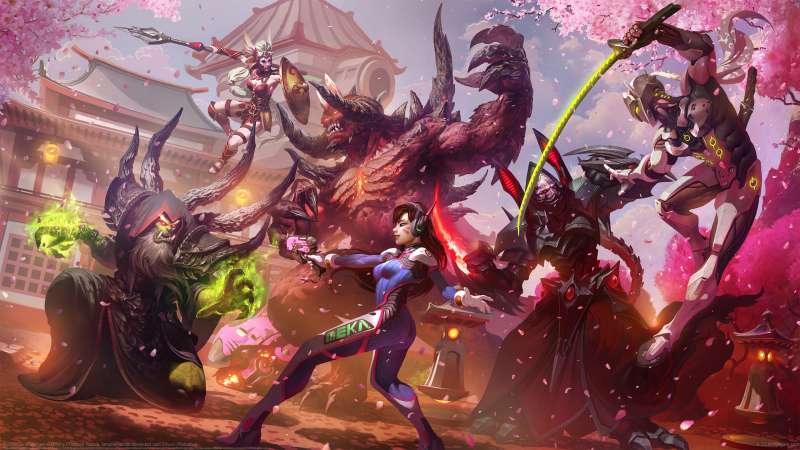 Hanamura showdown Hintergrundbild