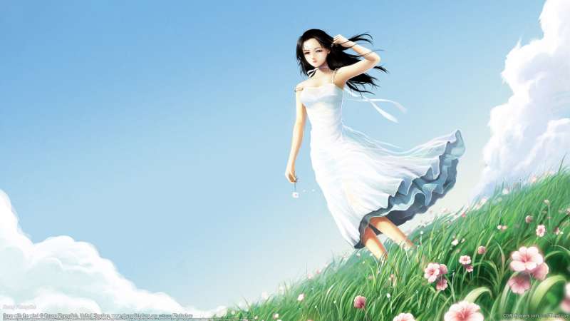 Gone with the wind Hintergrundbild