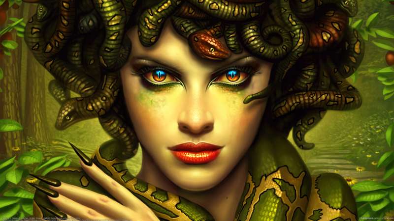 Medusa Hintergrundbild