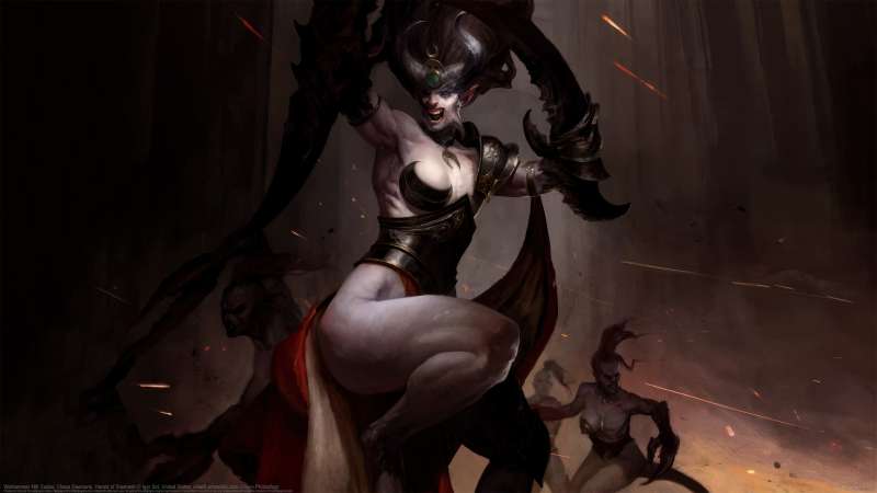 Warhammer 40k Codex: Chaos Daemons. Herald of Slaanesh Hintergrundbild