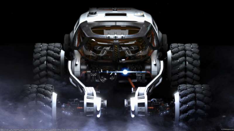 Mars 9 Rover Hintergrundbild