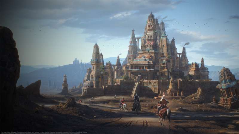 The Last Riders of Solara - Concept Art and Kitbash Set - Volume 1 Hintergrundbild