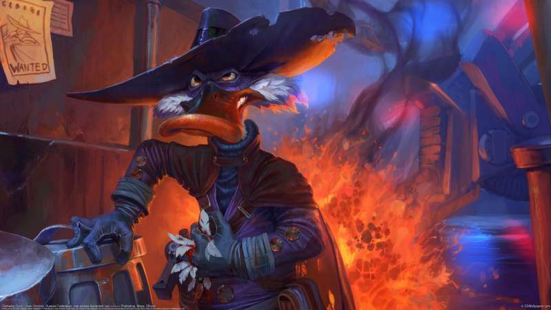 Darkwin Duck Hintergrundbild