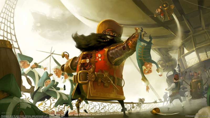 Blackbeard, ahoy! Hintergrundbild