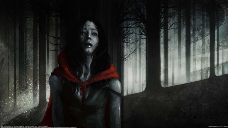 Red riding hood Hintergrundbild