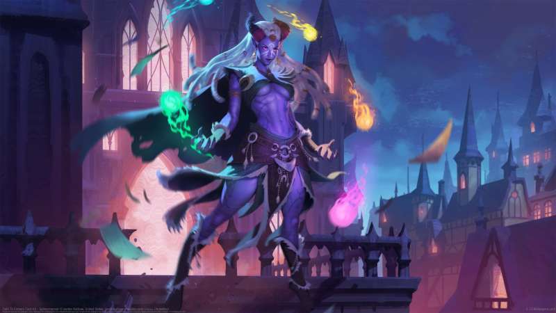 Oath To Embers Card Art - Spheromancer Hintergrundbild