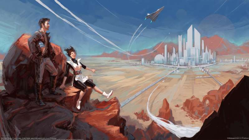 Red Rock Plateau Hintergrundbild