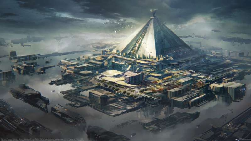 Game of Thrones redesign - Mereen Spaceport Hintergrundbild