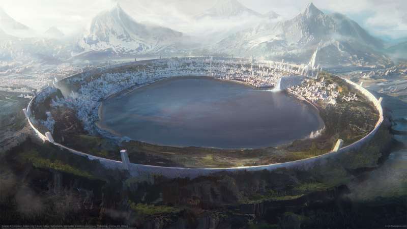 Nuadan Chronicles - Eolann City Hintergrundbild