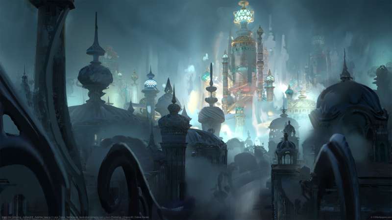 Magic the Gathering - Aetherdrift - Avishkar Swamp Hintergrundbild