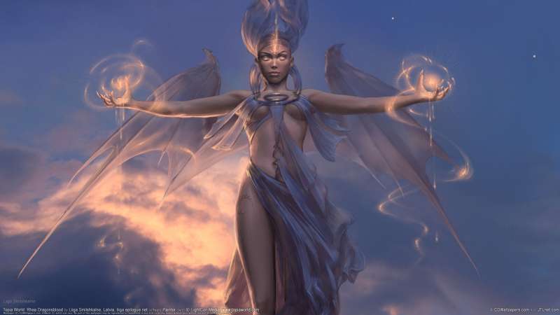 Topia World: Rhea Dragonsblood Hintergrundbild