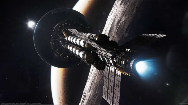 Kronos at Mars Hintergrundbild