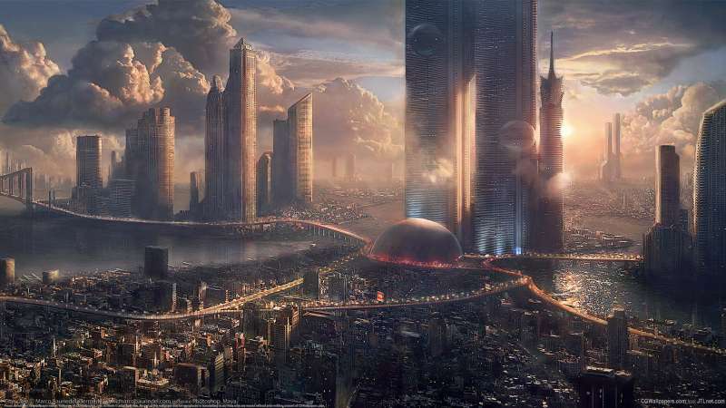 Cityscape Hintergrundbild