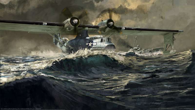 PBY Catalina Hintergrundbild