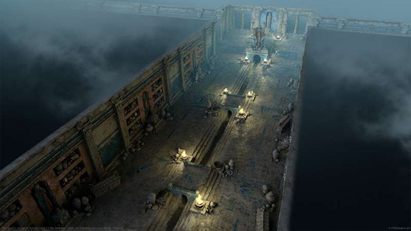 Titan Quest 2 - concept art Richman's tomb 2 Hintergrundbild
