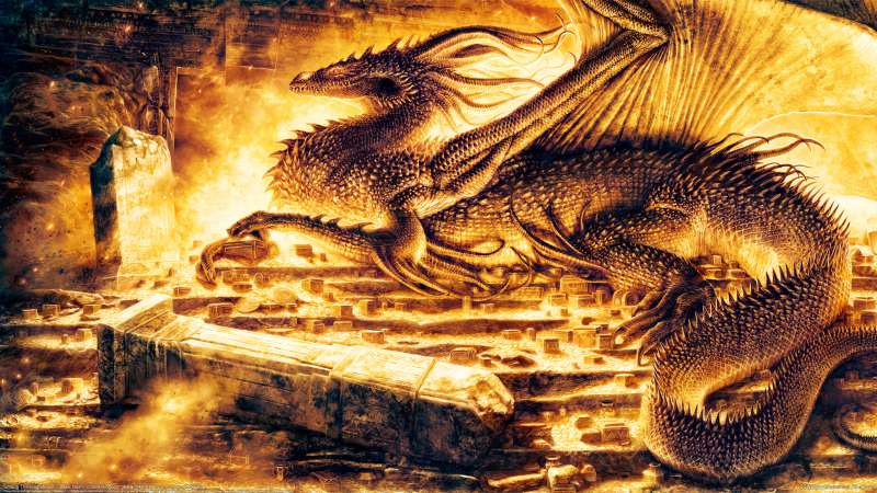 Smaug The Magnificent Hintergrundbild