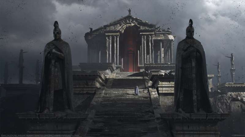 Shazam: Fury of the Gods - environment Atlas temple Hintergrundbild