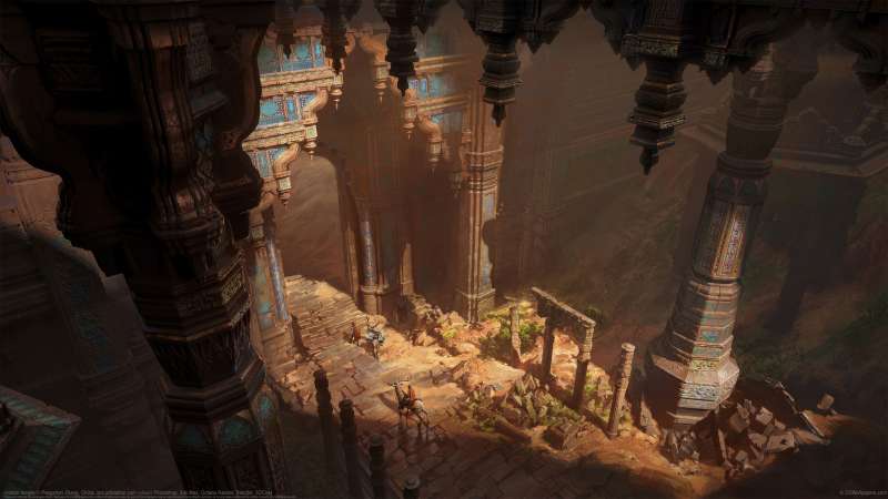 Hidden temple Hintergrundbild