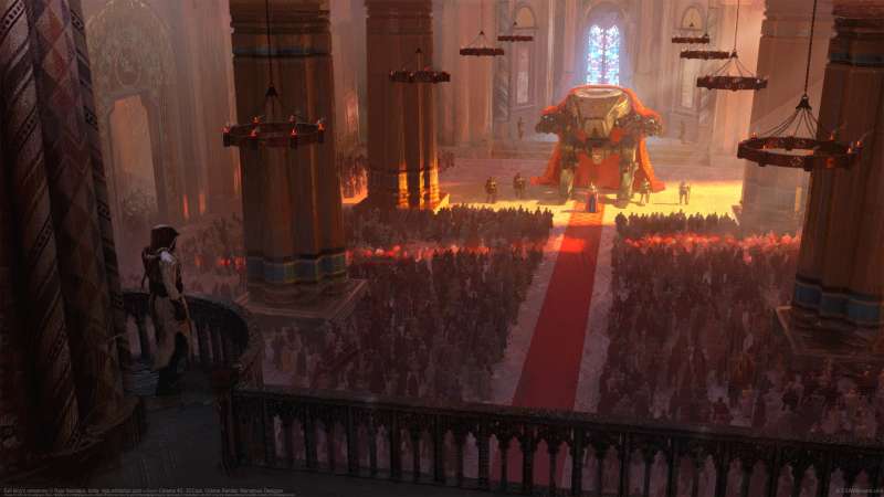 Evil king's ceremony Hintergrundbild